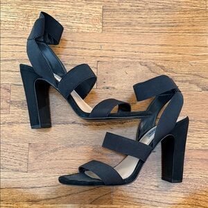 Steve Madden Black Women's Block Heels